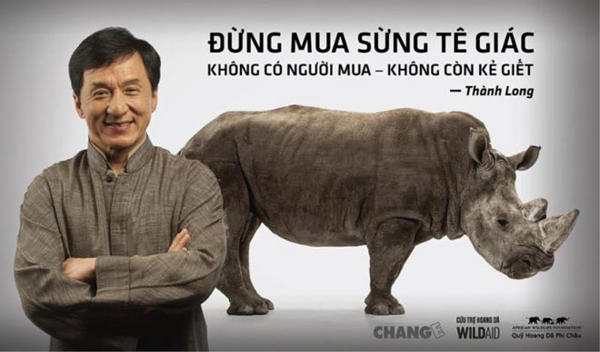 Wild Aid's new Anti-Rhino Horn campaign for Vietnam